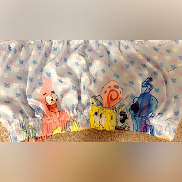 💛💖 Silky SpongeBob PJ’s 💛💖 - Picture 4 of 8